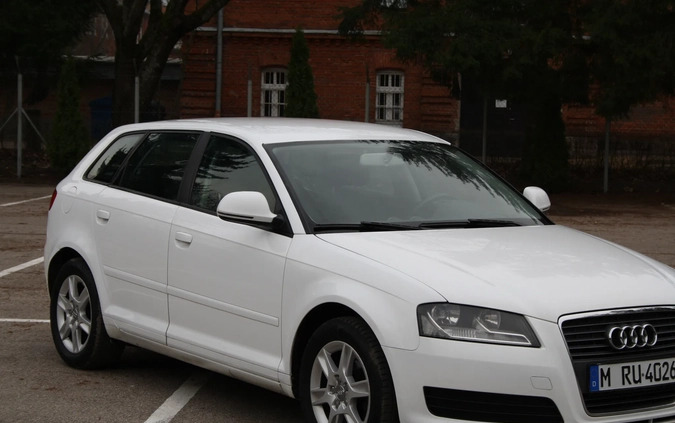 Audi A3 cena 31900 przebieg: 162700, rok produkcji 2010 z Jarocin małe 254